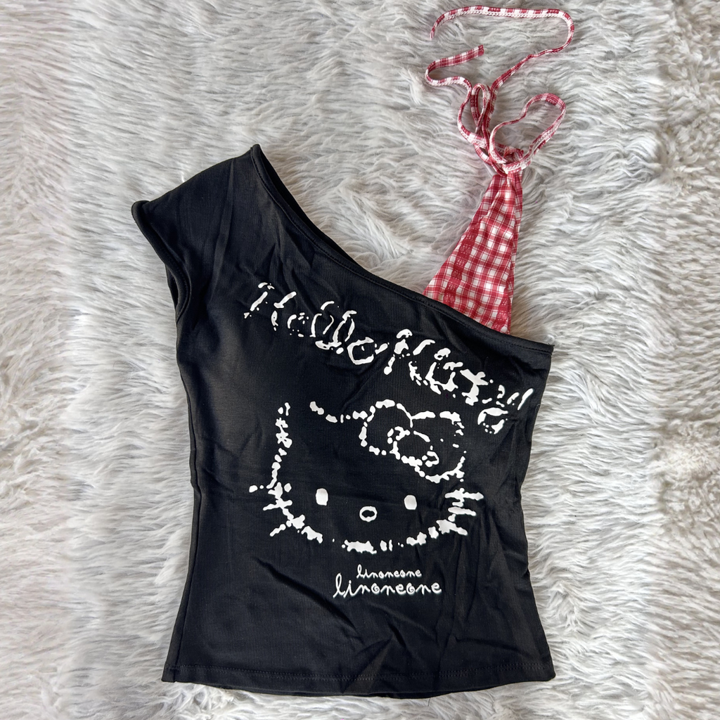 Hello Kitty Riots Kitty Riot Top - Black – teen.shopify