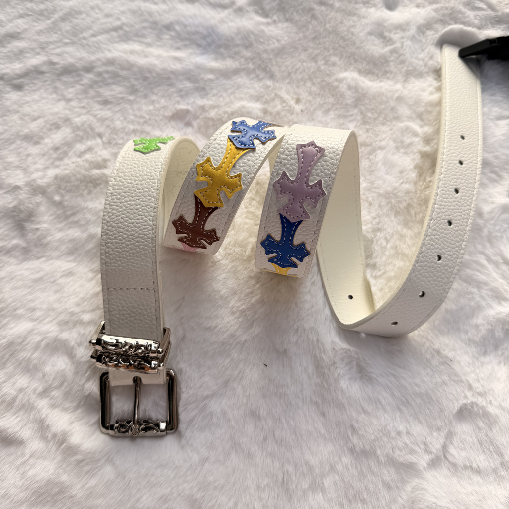 Holy Chrome Belt (White)