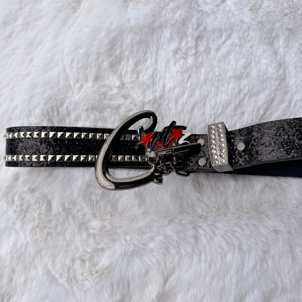 Six-Shooter LED Studded Belt