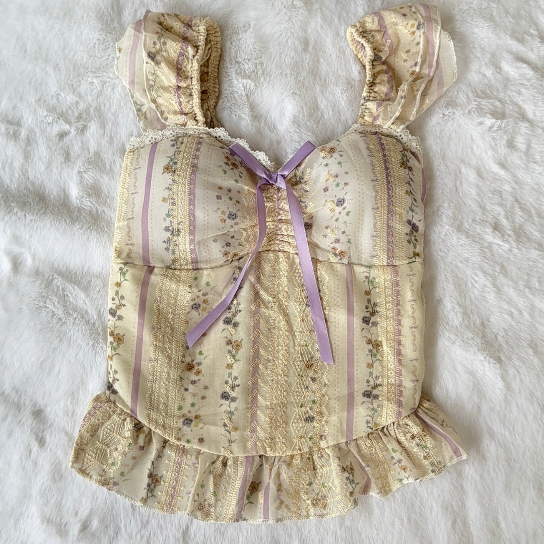 Lavender Lace Top