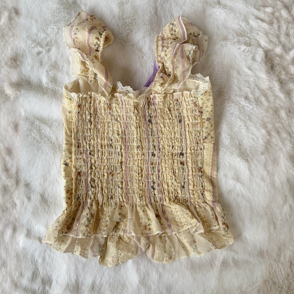 Lavender Lace Top