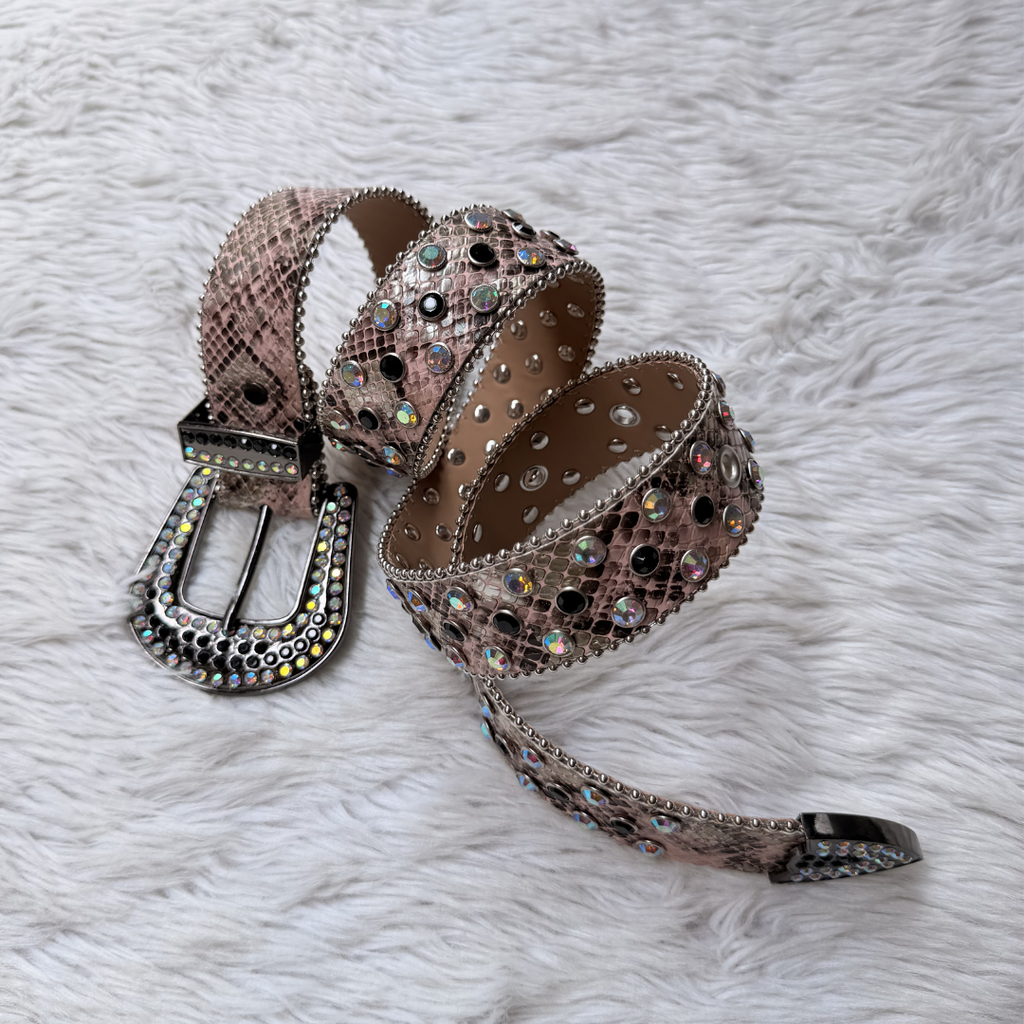 Stardust Rhinestone Belt
