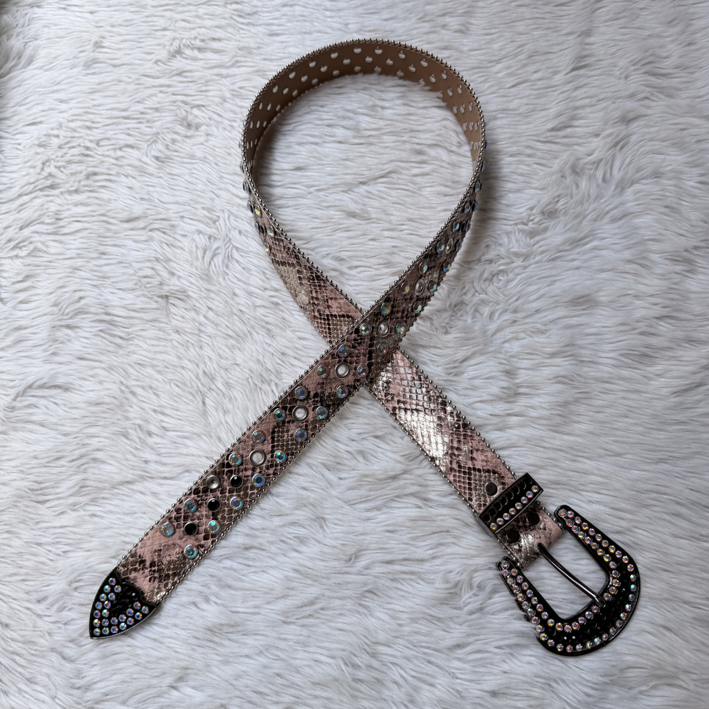 Stardust Rhinestone Belt