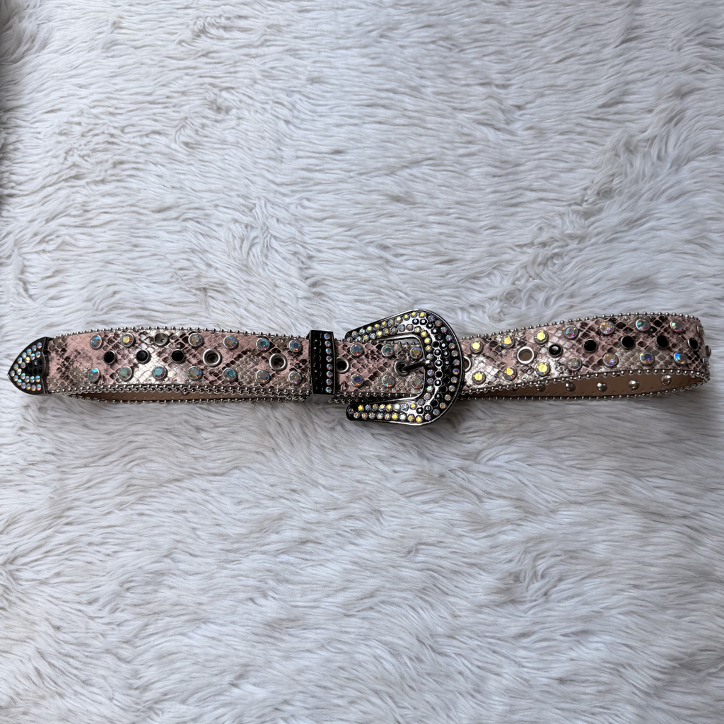 Stardust Rhinestone Belt
