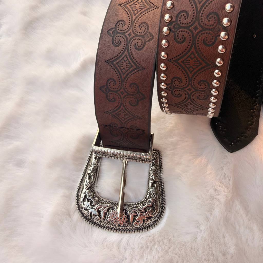Espresso Rodeo Belt