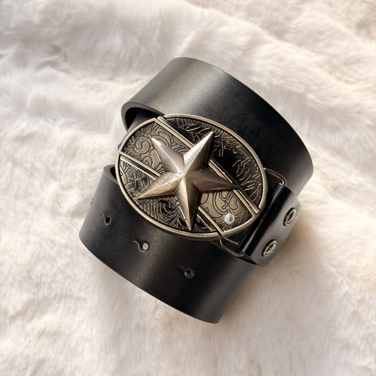 Lone Star Knife Belt