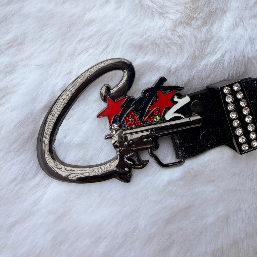 Six-Shooter LED Studded Belt
