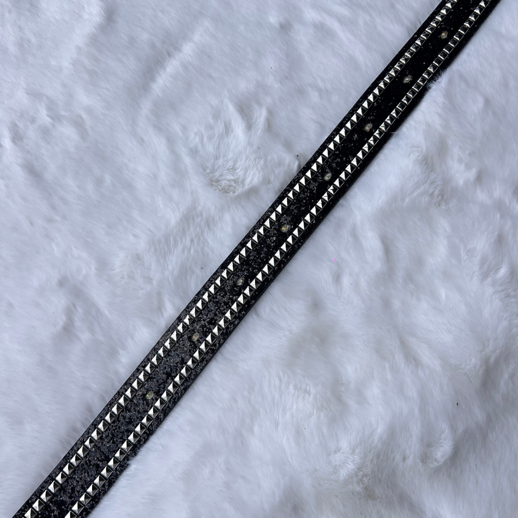 Punk Rules the World LED Studded Belt