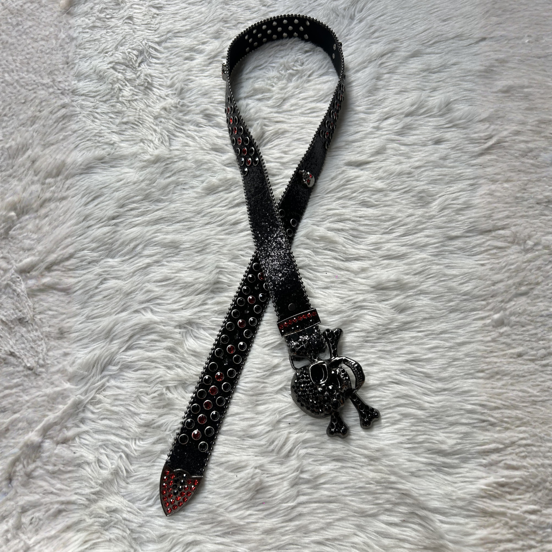 Bloodstone Skull Belt
