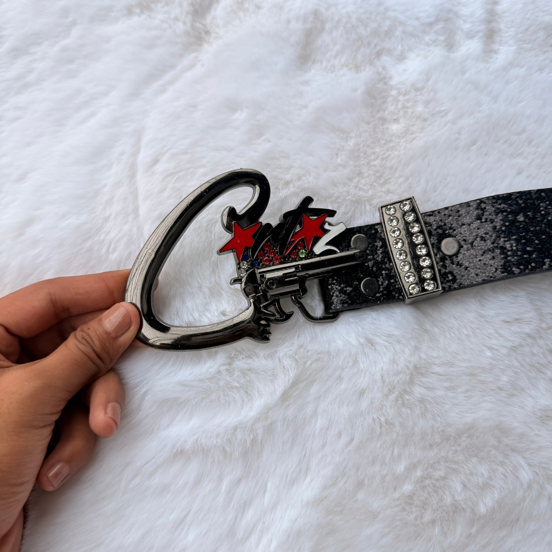 Six-Shooter LED Studded Belt