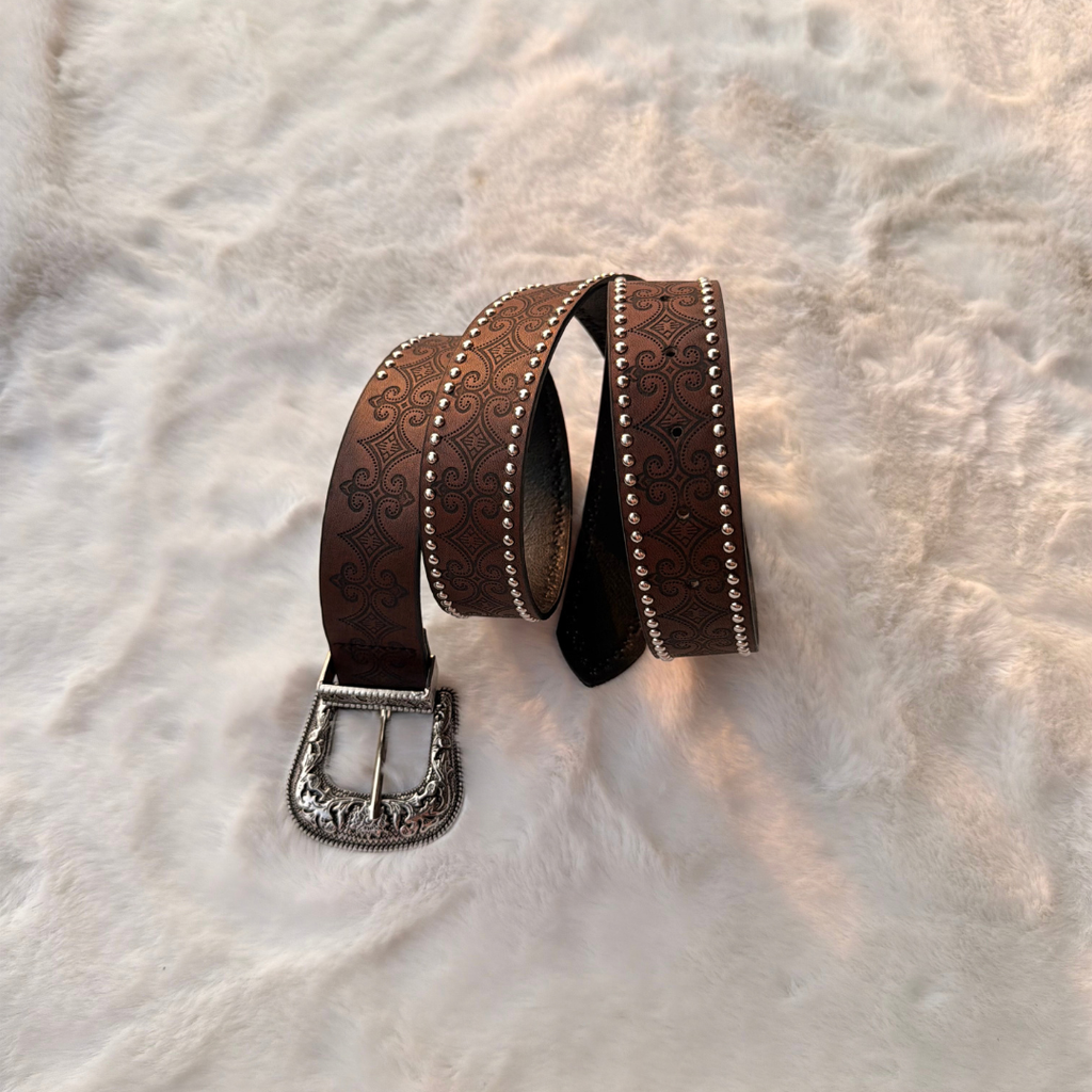 Espresso Rodeo Belt