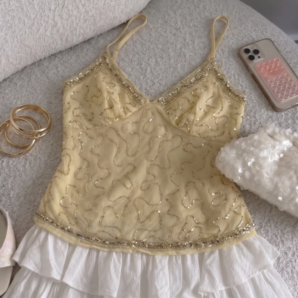Rooh Beaded Cami (V1)