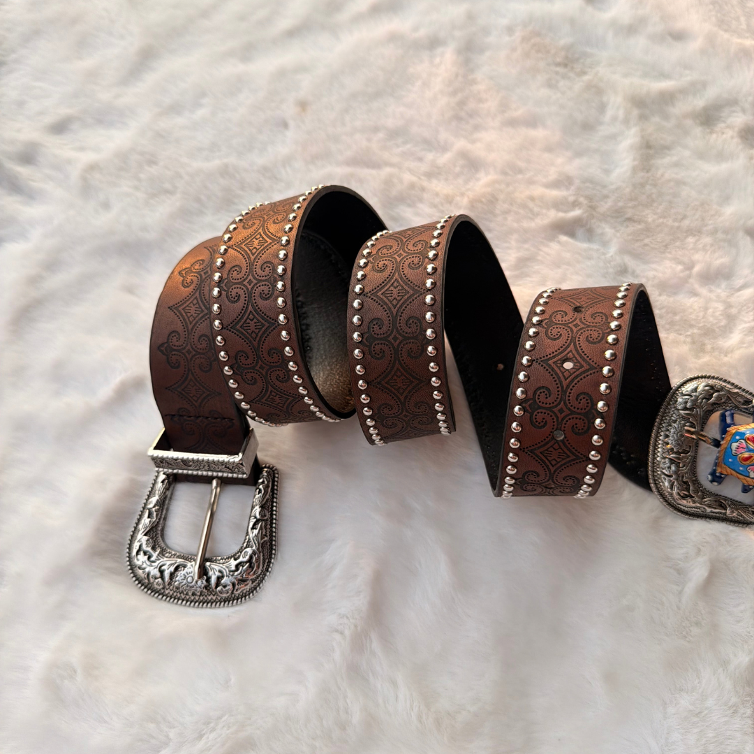 Espresso Rodeo Belt