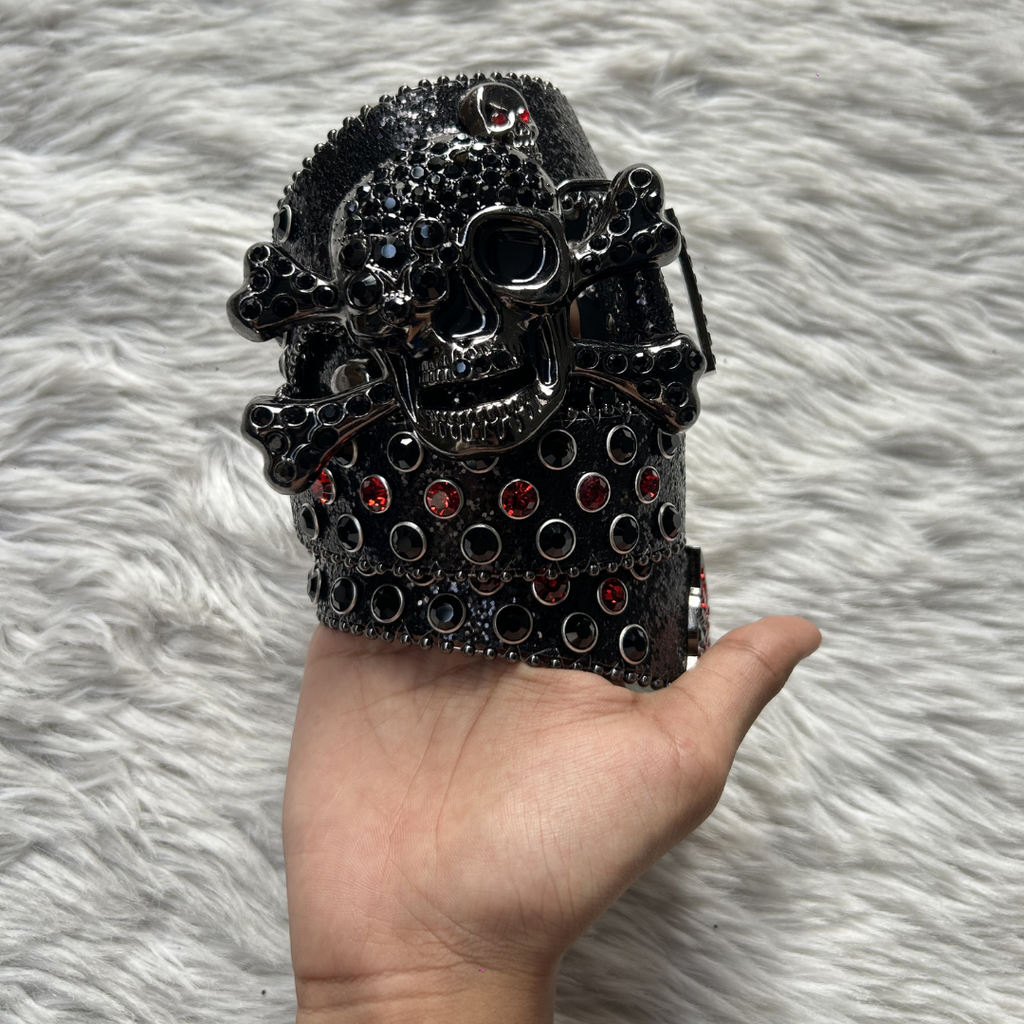 Bloodstone Skull Belt
