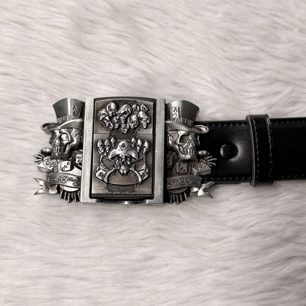 Skull Captain Lighter Belts