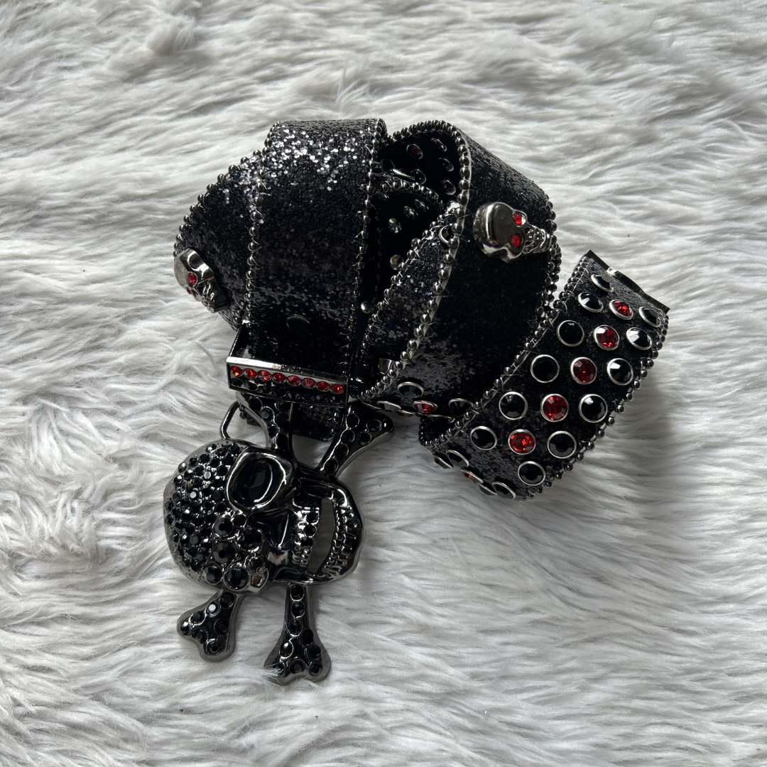 Bloodstone Skull Belt