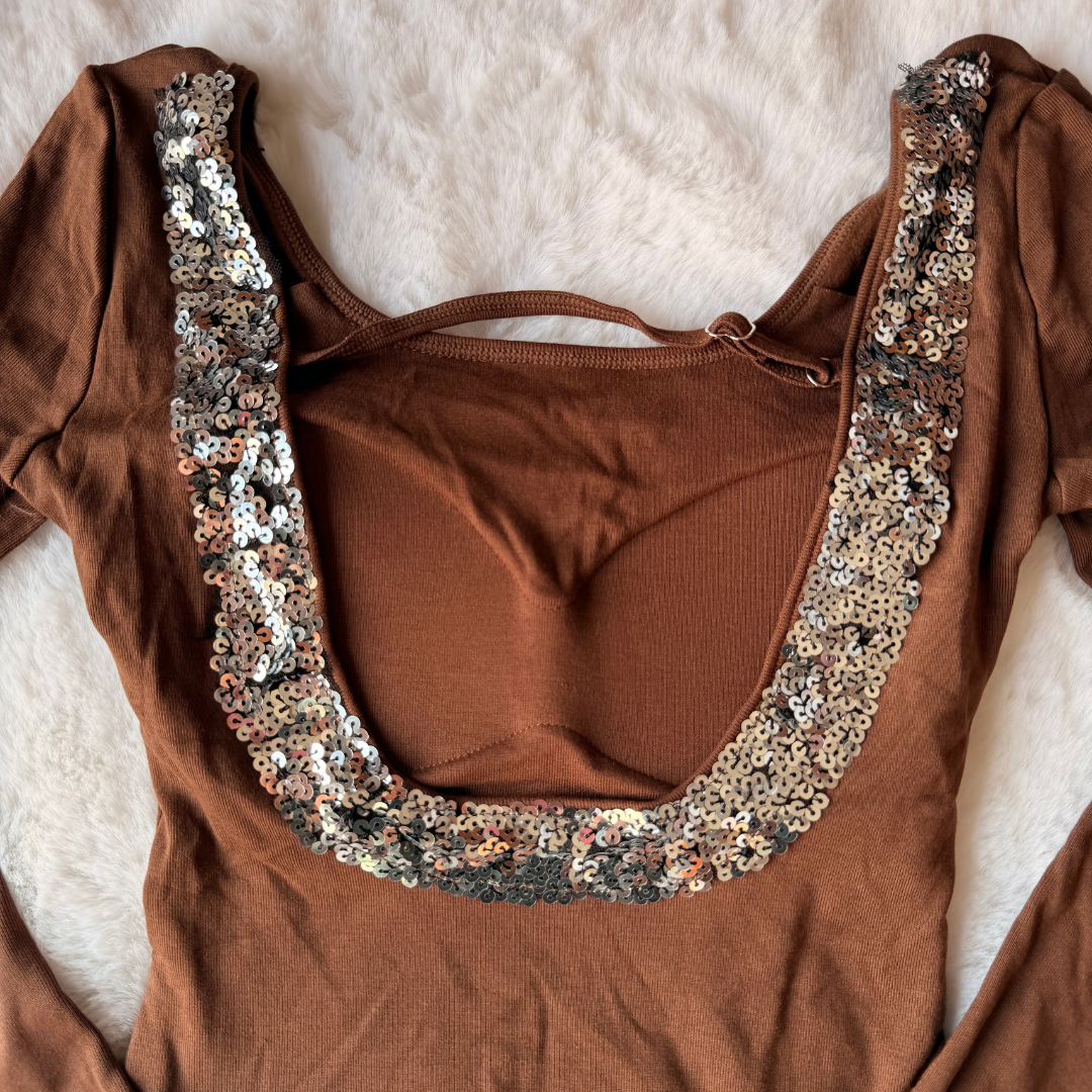 Espresso Muse Top