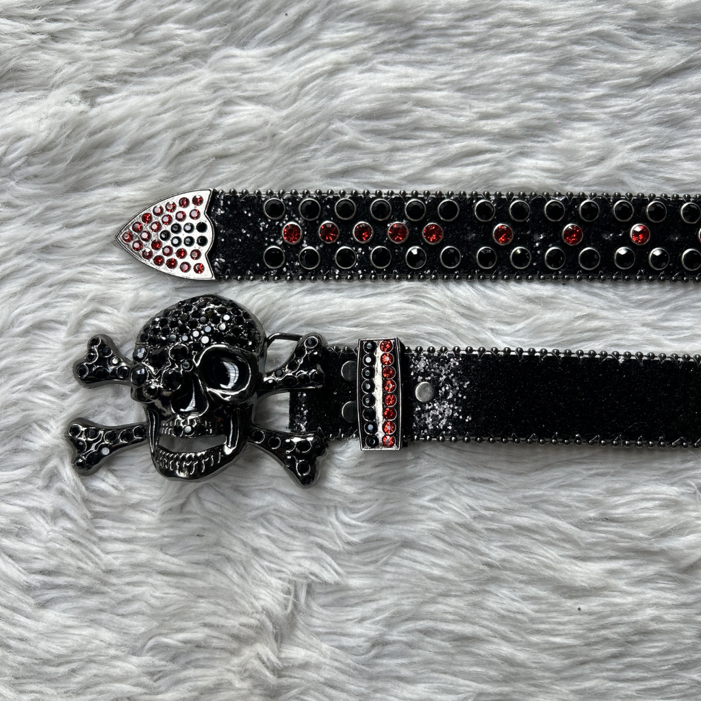 Bloodstone Skull Belt