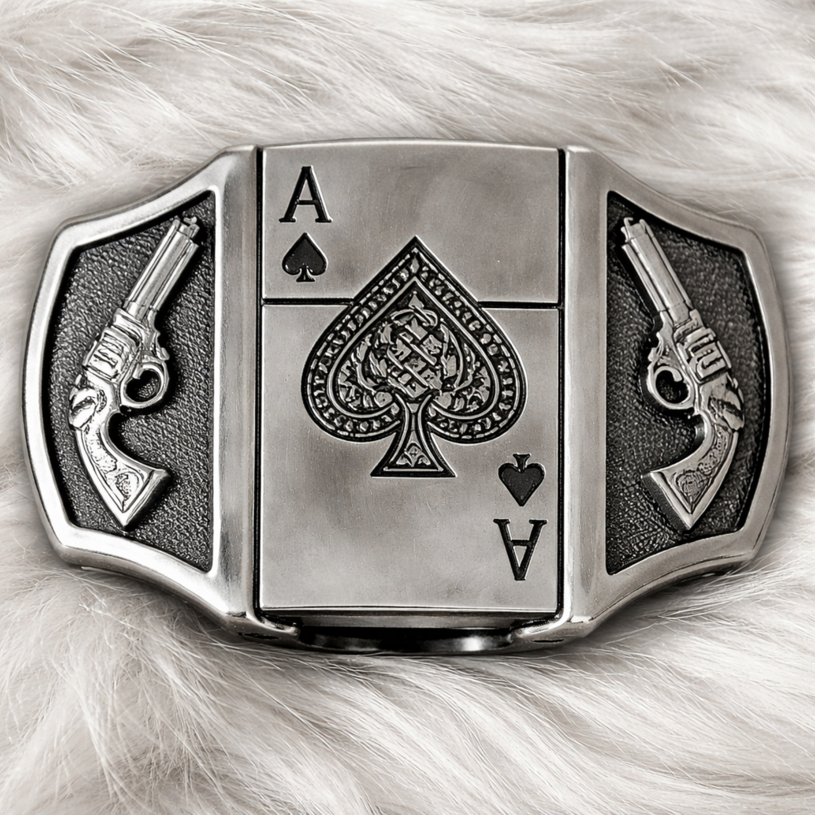 Ace of Spades Lighter Belt