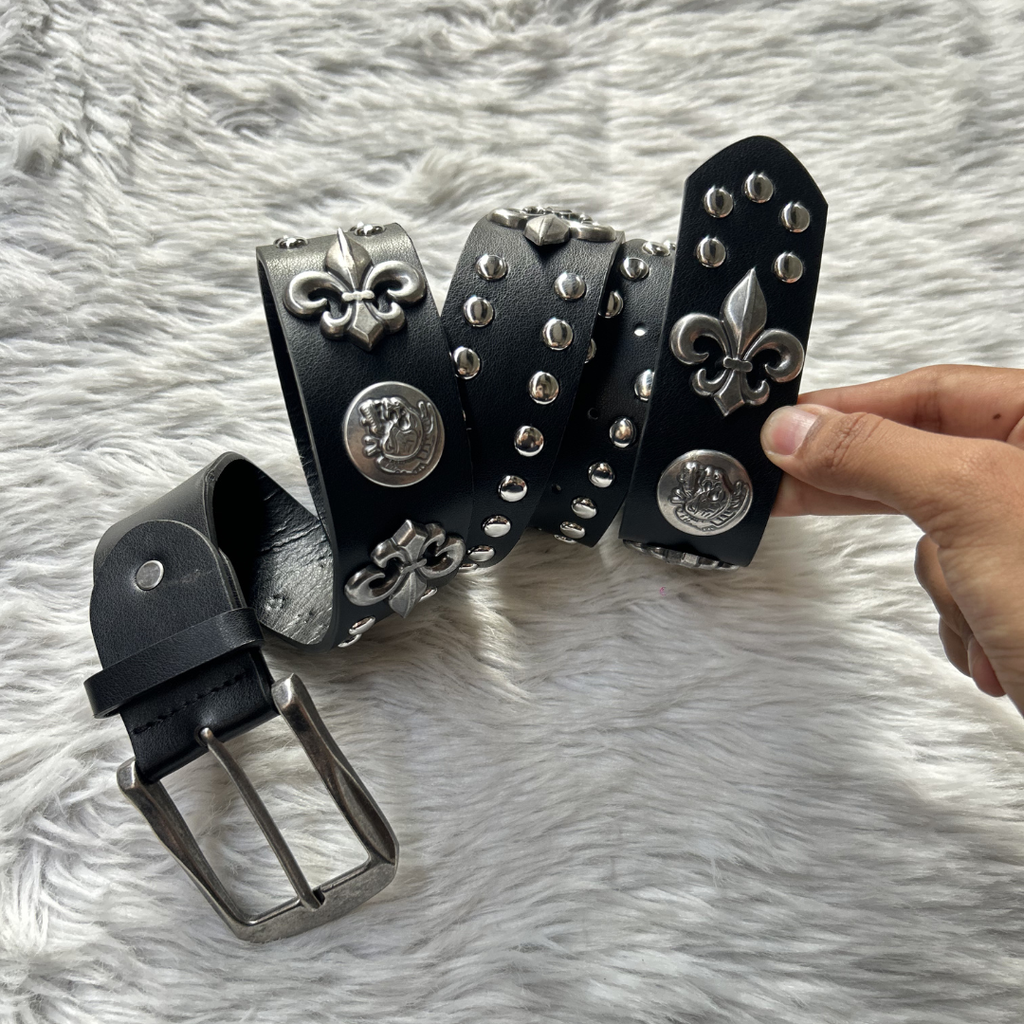 Chrome Syndicate Belt - Noir