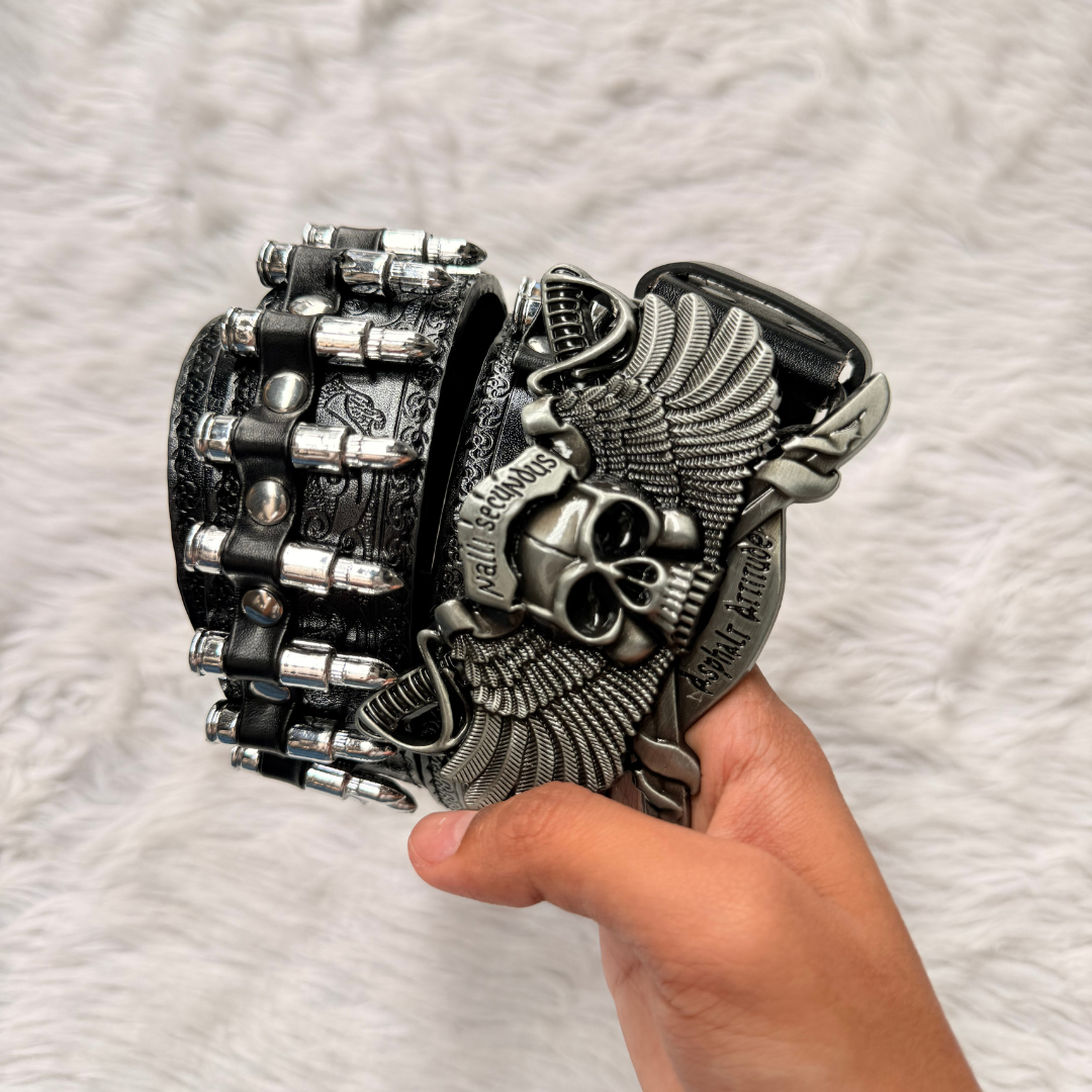 Skull Bullet Belt