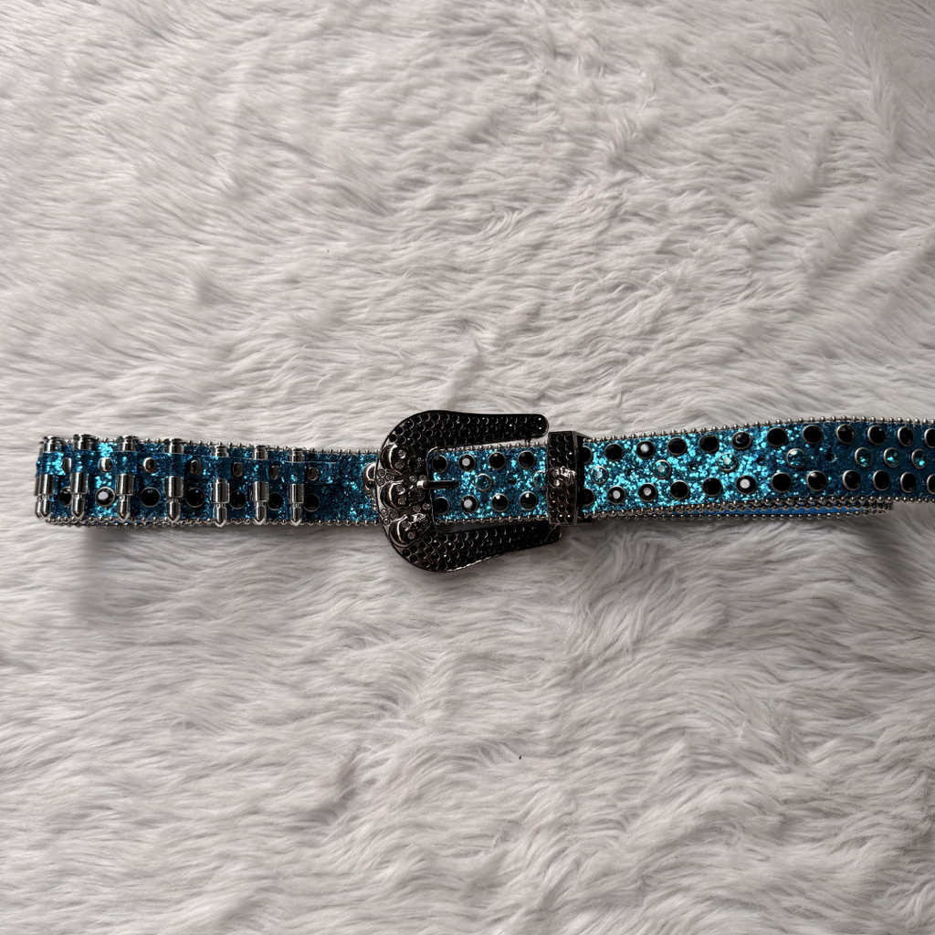 Blue Sapphire Bullet Belt