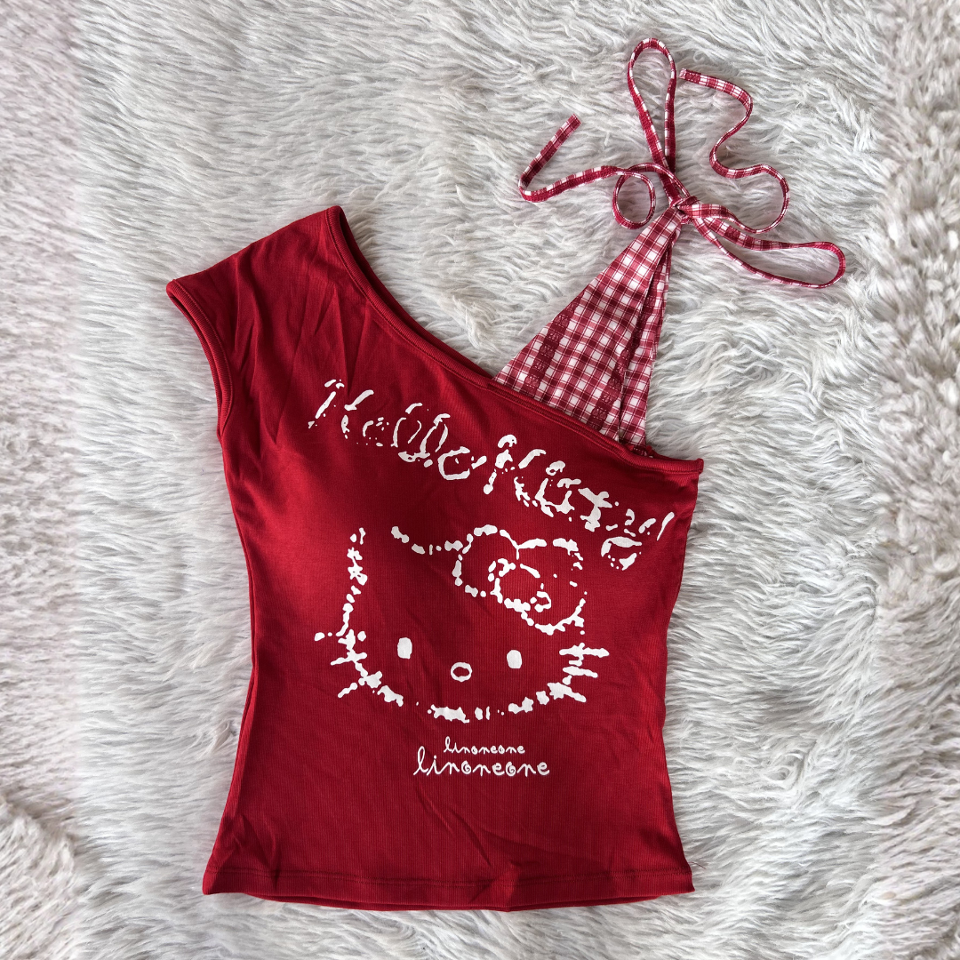 Kitty Riot Top - Red