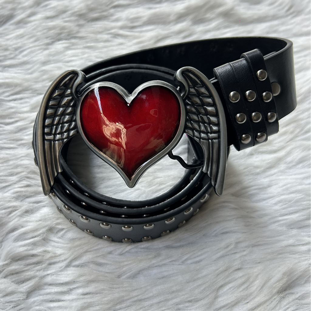 Dark Angel Heart Belt
