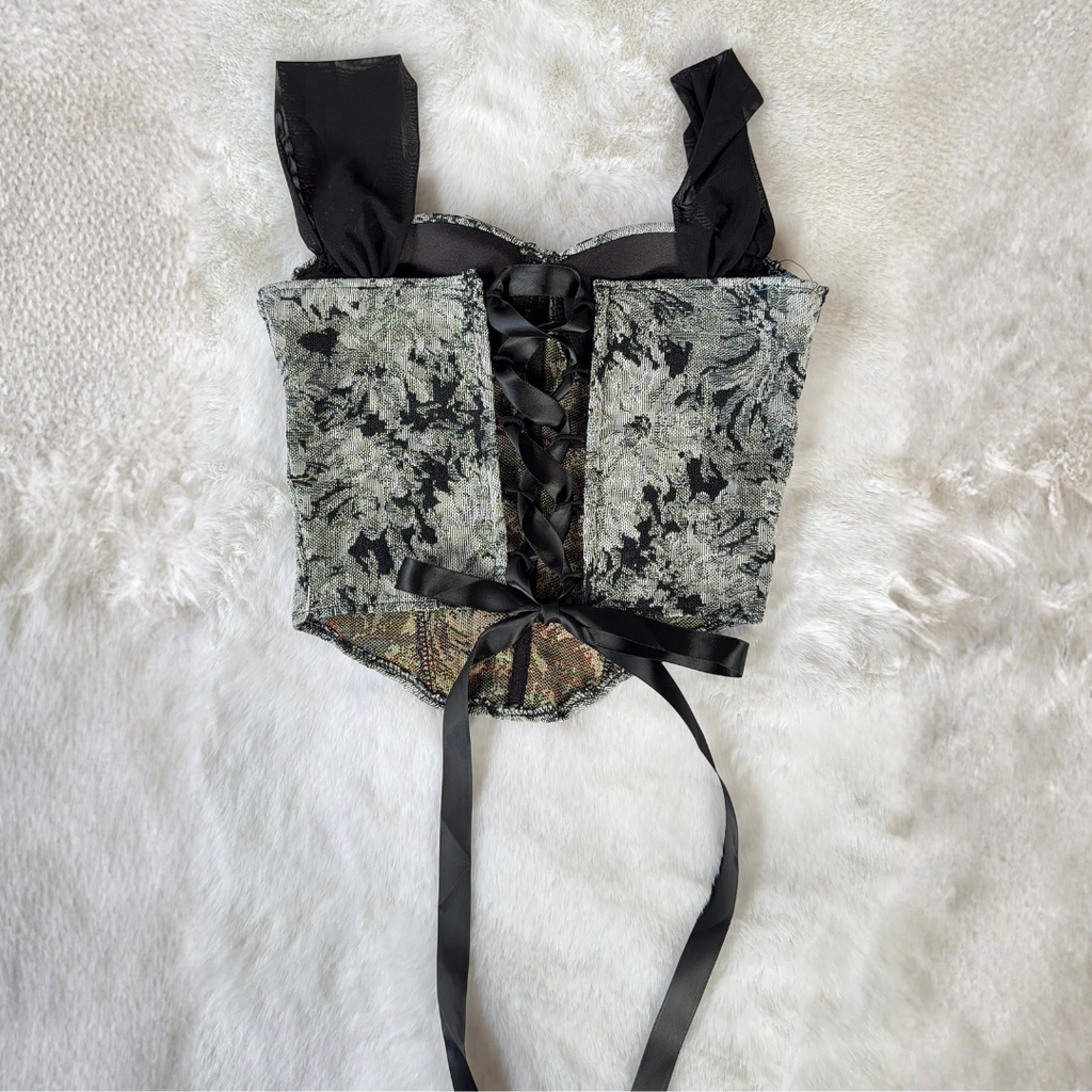 Raven Bloom Corset