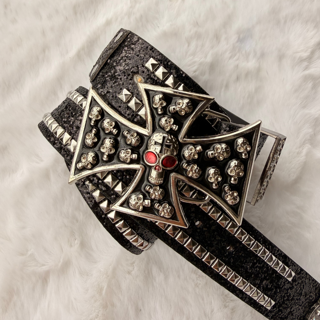 Neon Reaper LED Studded Belt