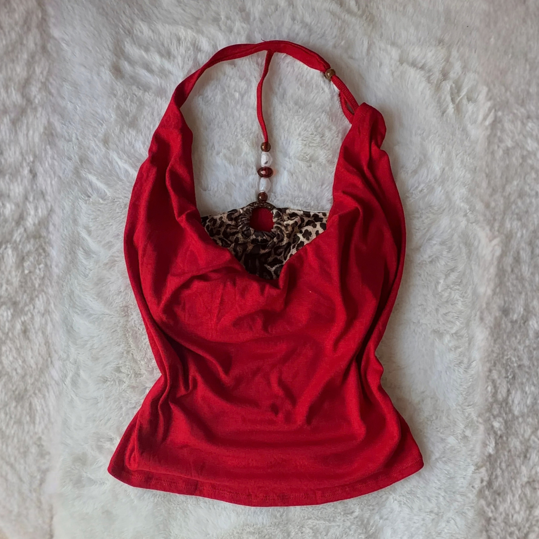 Wild Flame Halter Top