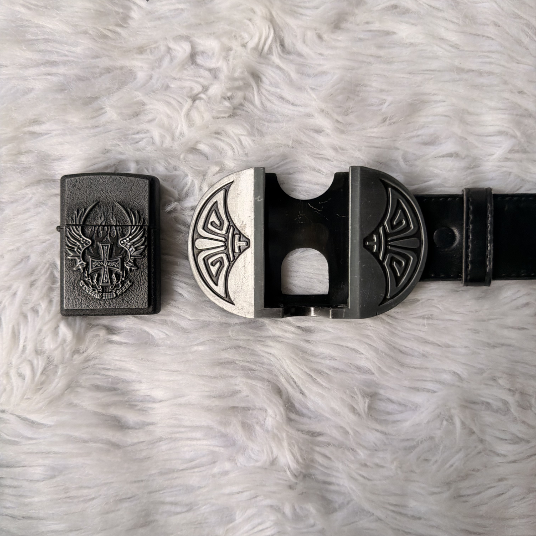 Wings Of Steel Lighter Belt