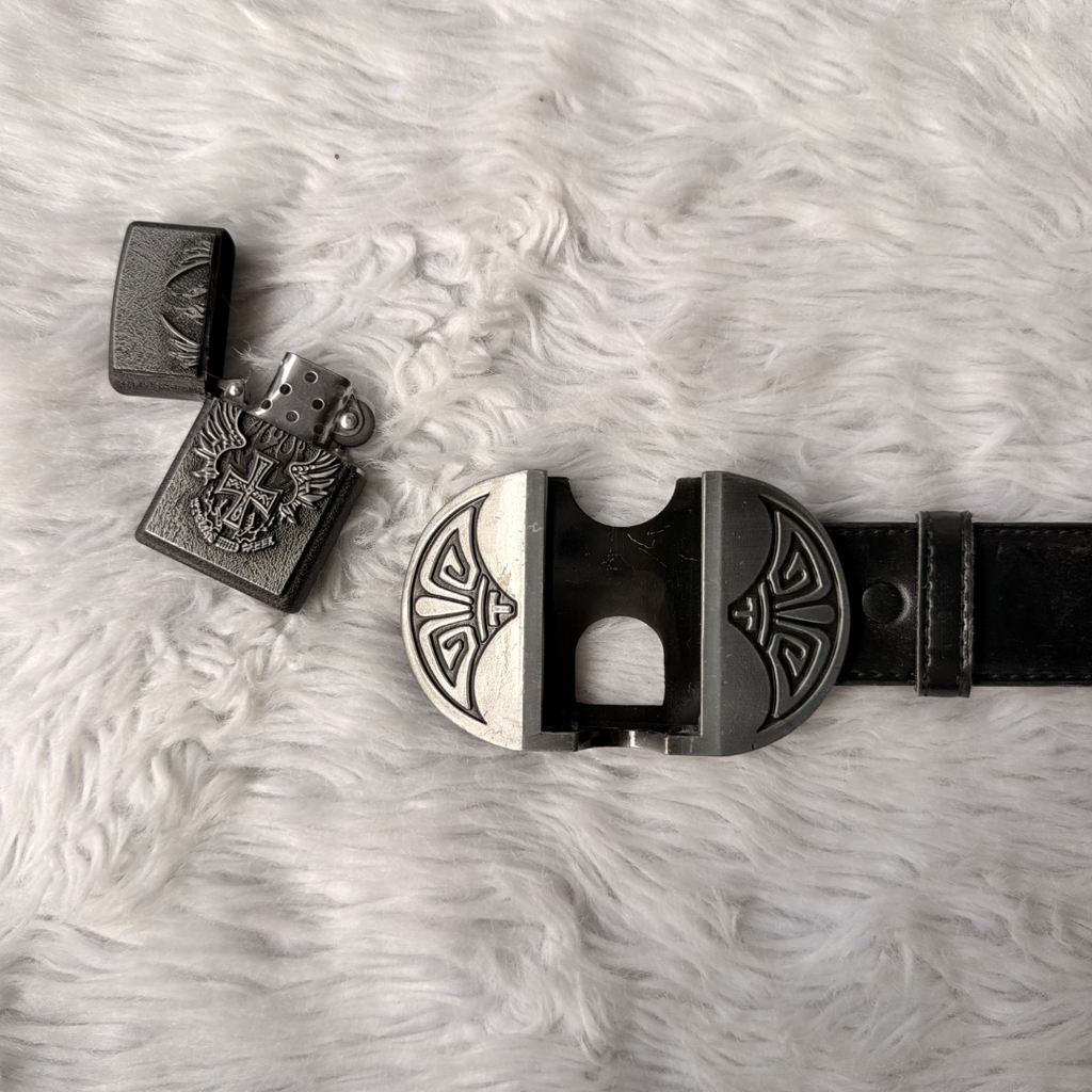 Wings Of Steel Lighter Belt