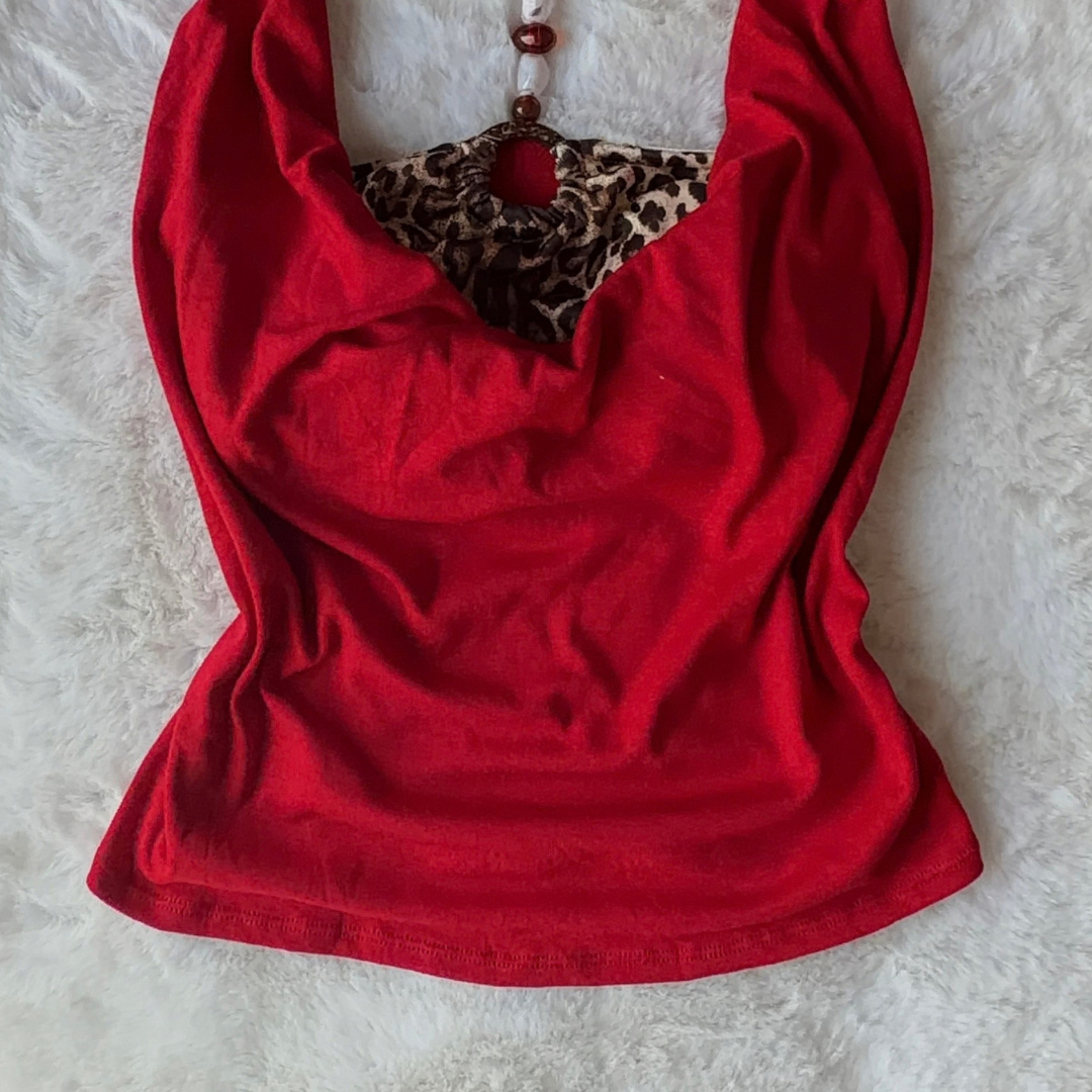 Wild Flame Halter Top