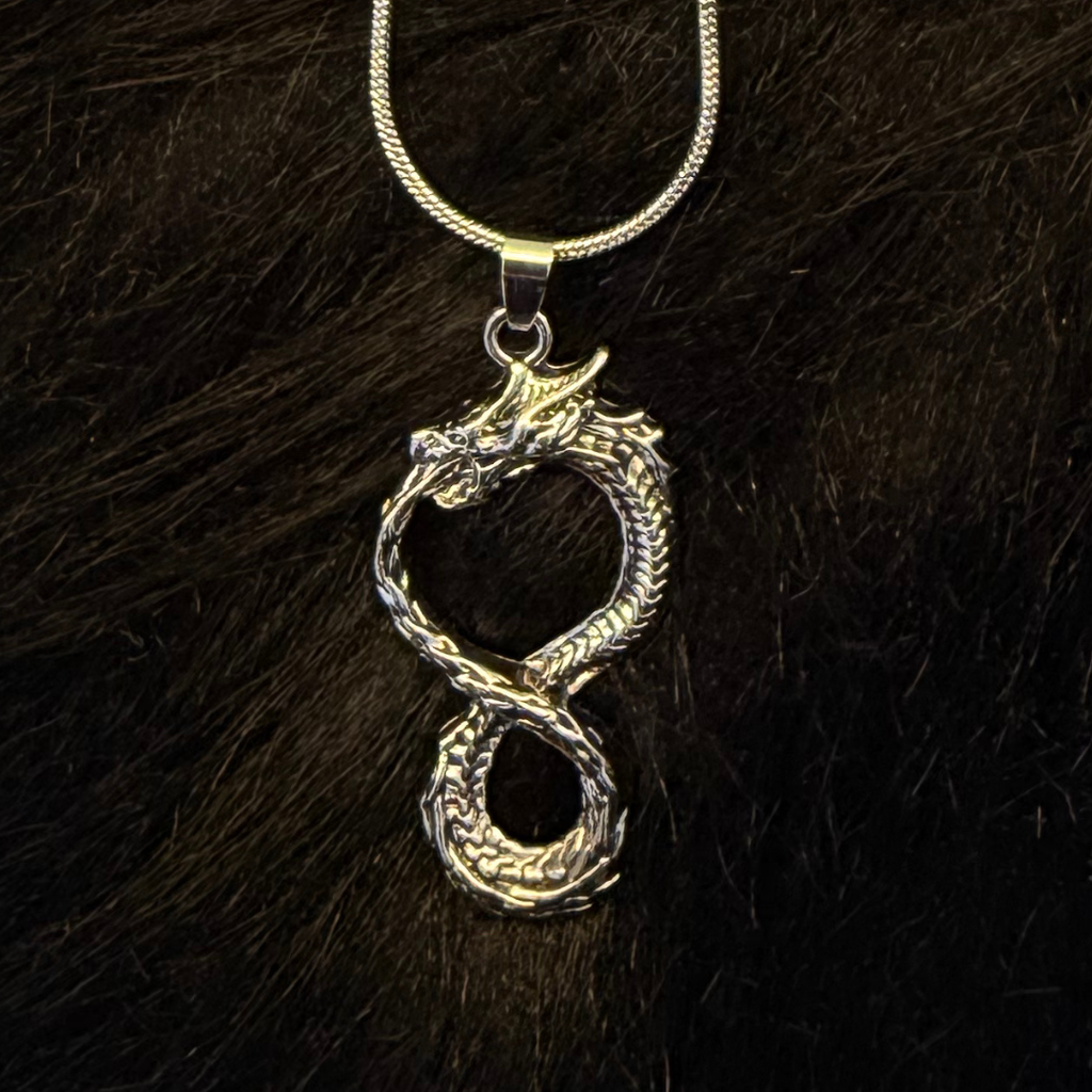 Eternal Dragon Pendant Necklace