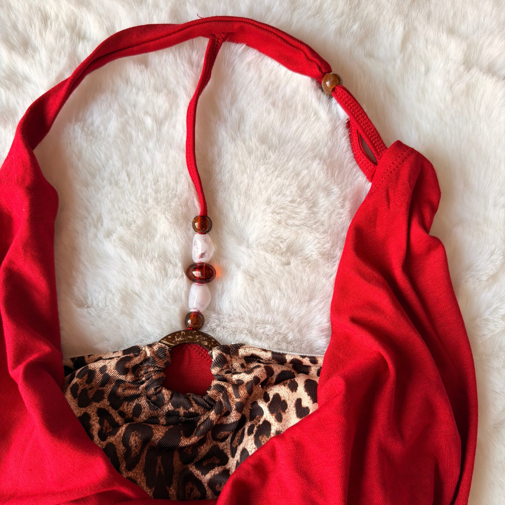 Wild Flame Halter Top