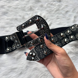 Black Anvil Stud Belt