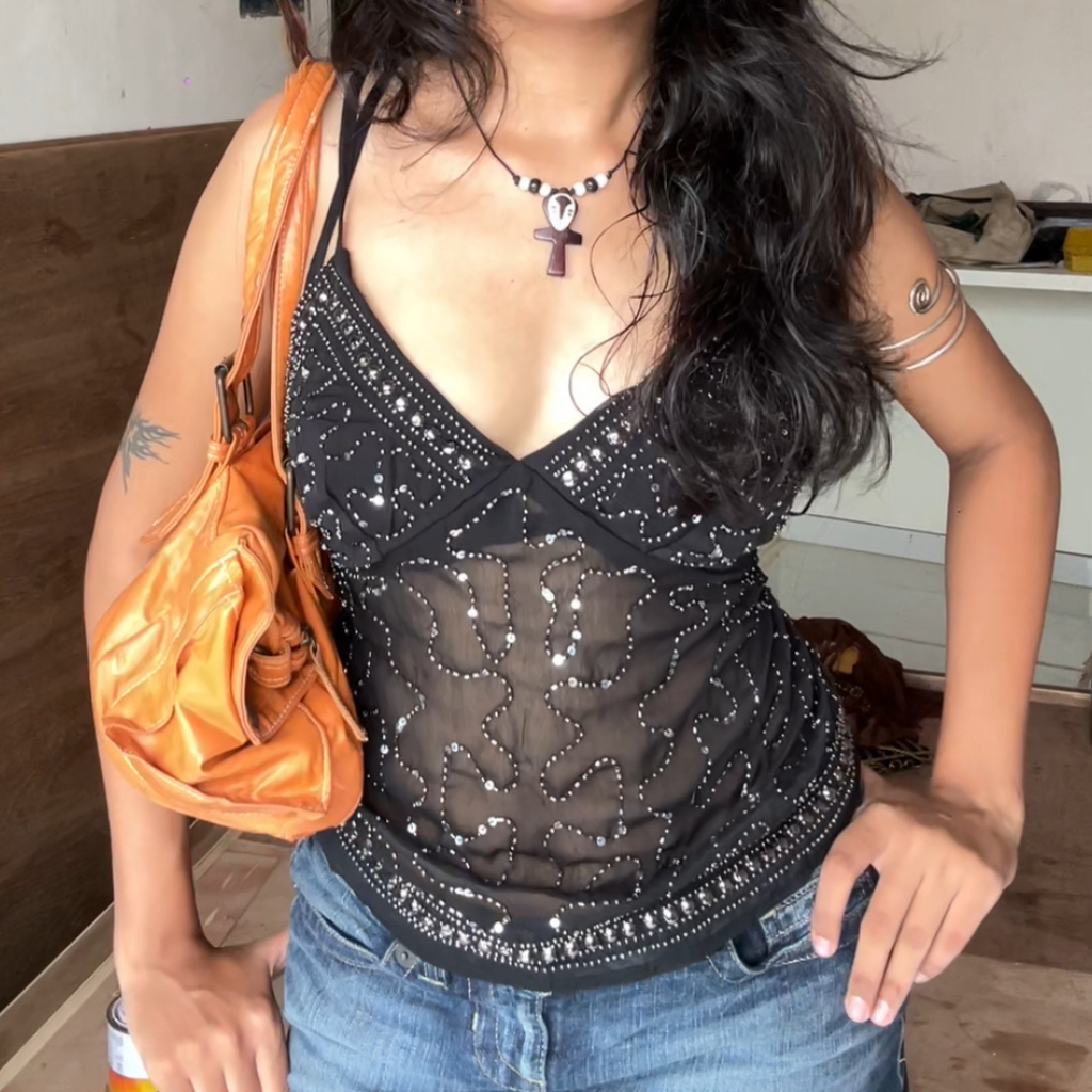 Nazakat Beaded Cami
