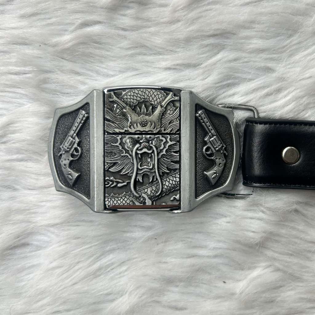 Dragons & Guns Lighter Belt