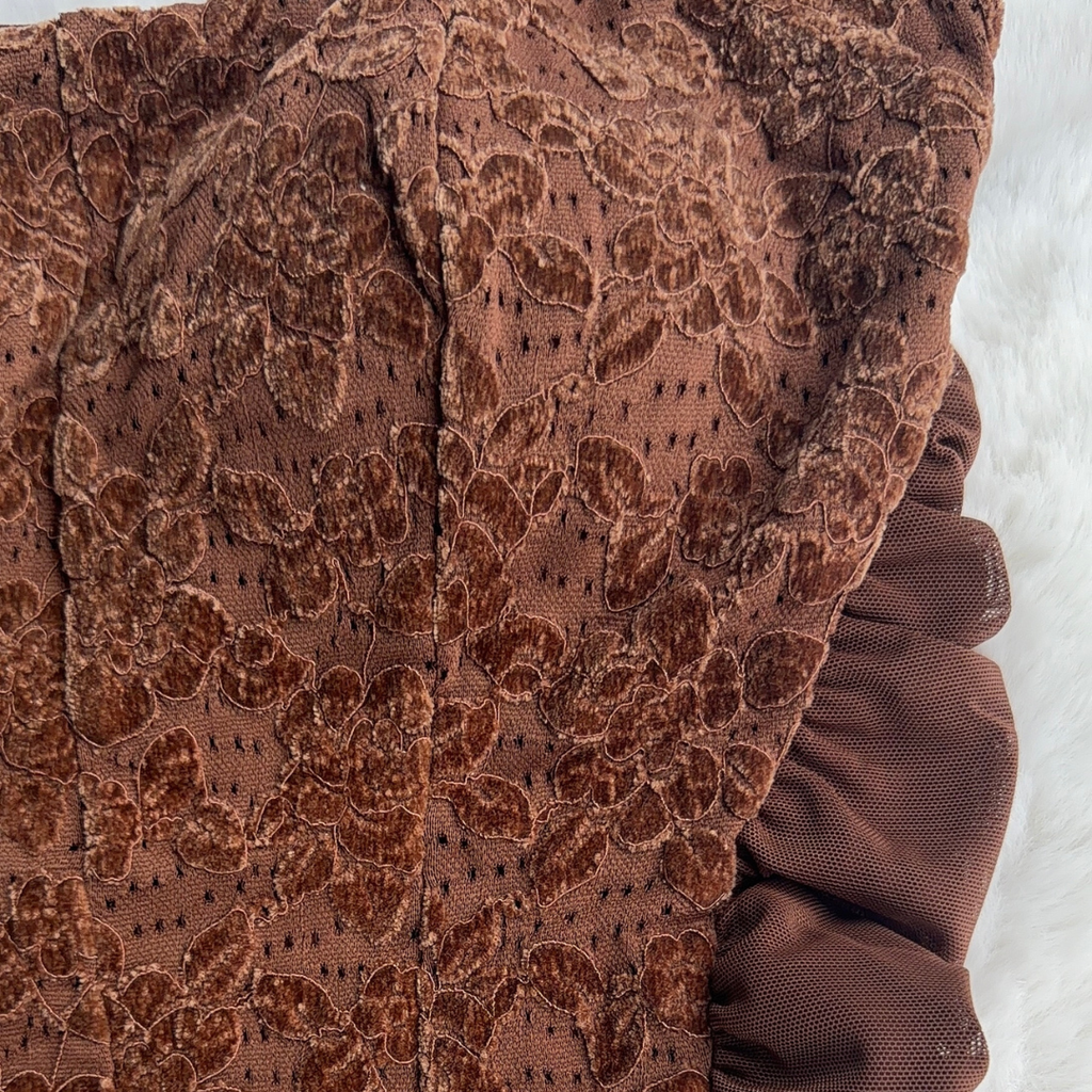 Cocoa Lace Corset