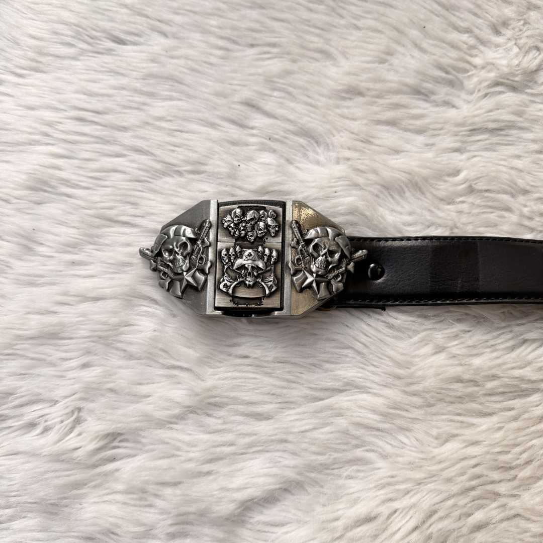 Warborn Skull Lighter Belt