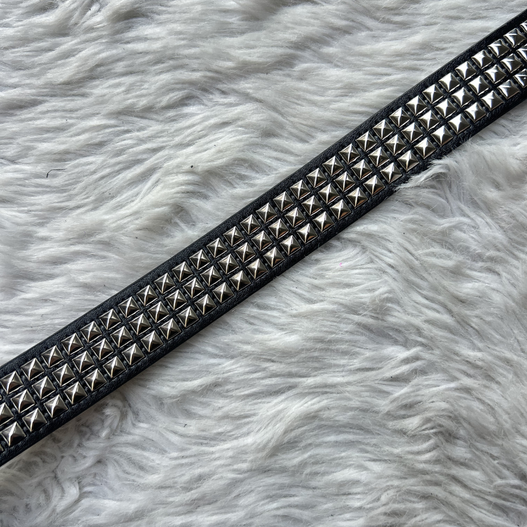 Pyramid Stud Belt (Black)