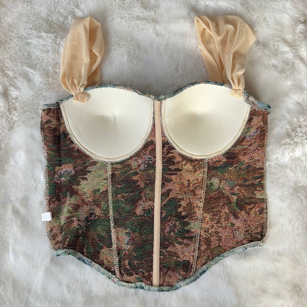 Vintage Tapestry Corset
