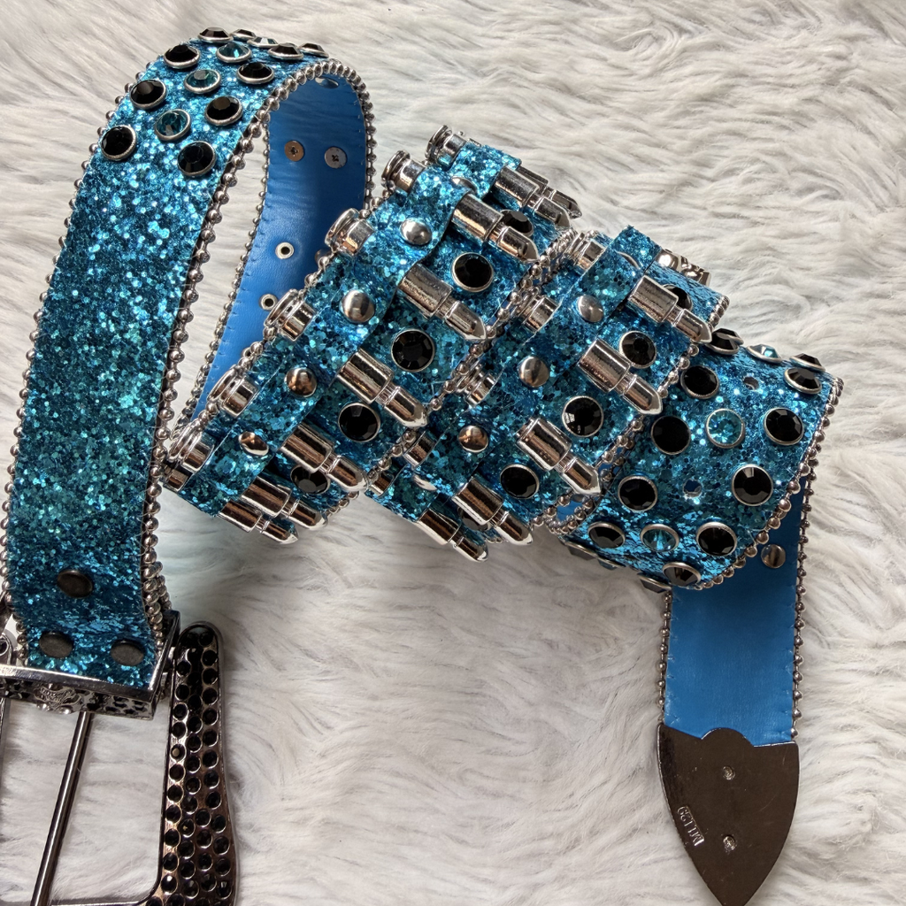 Blue Sapphire Bullet Belt