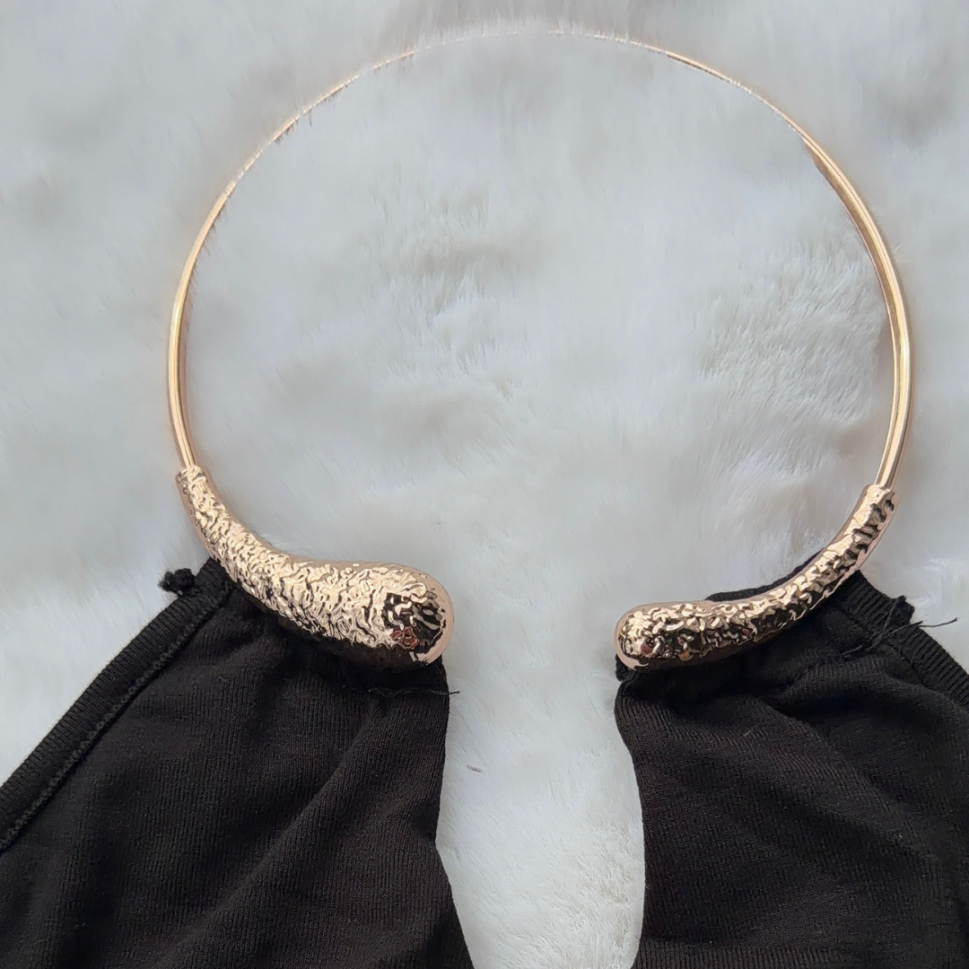 Gold Halo Halter Top