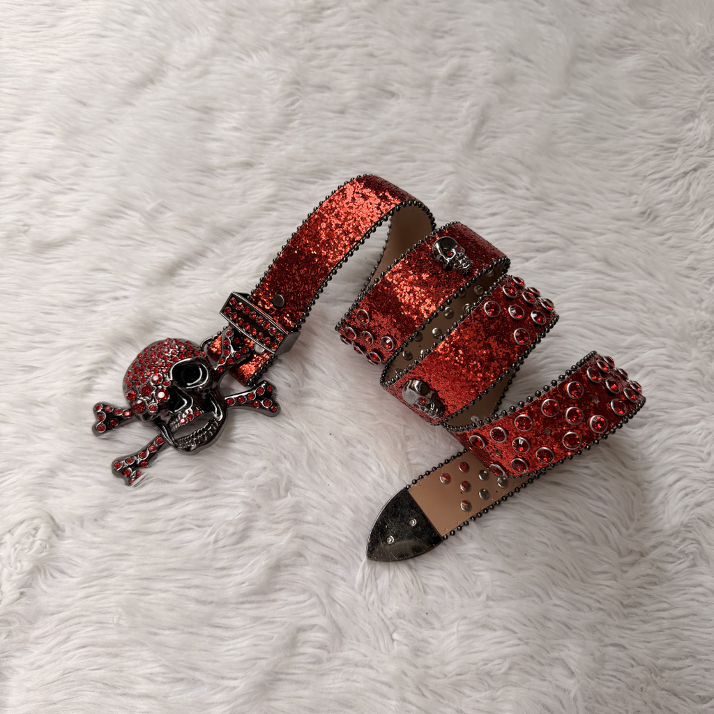 Bloodstone Skull Belt