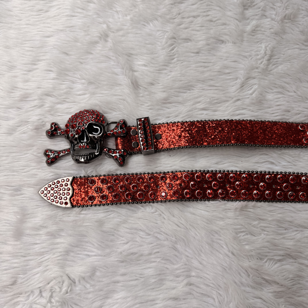 Bloodstone Skull Belt