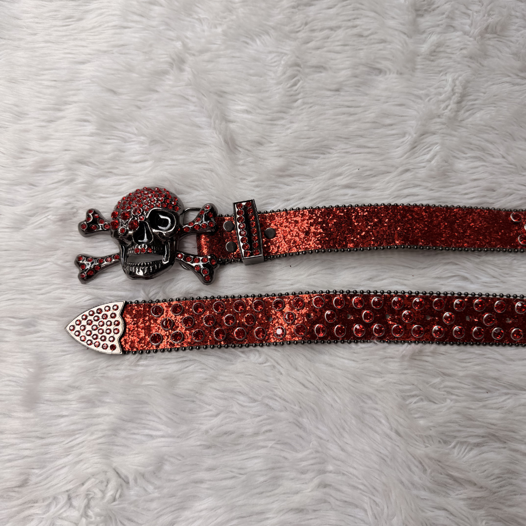 Bloodstone Skull Belt