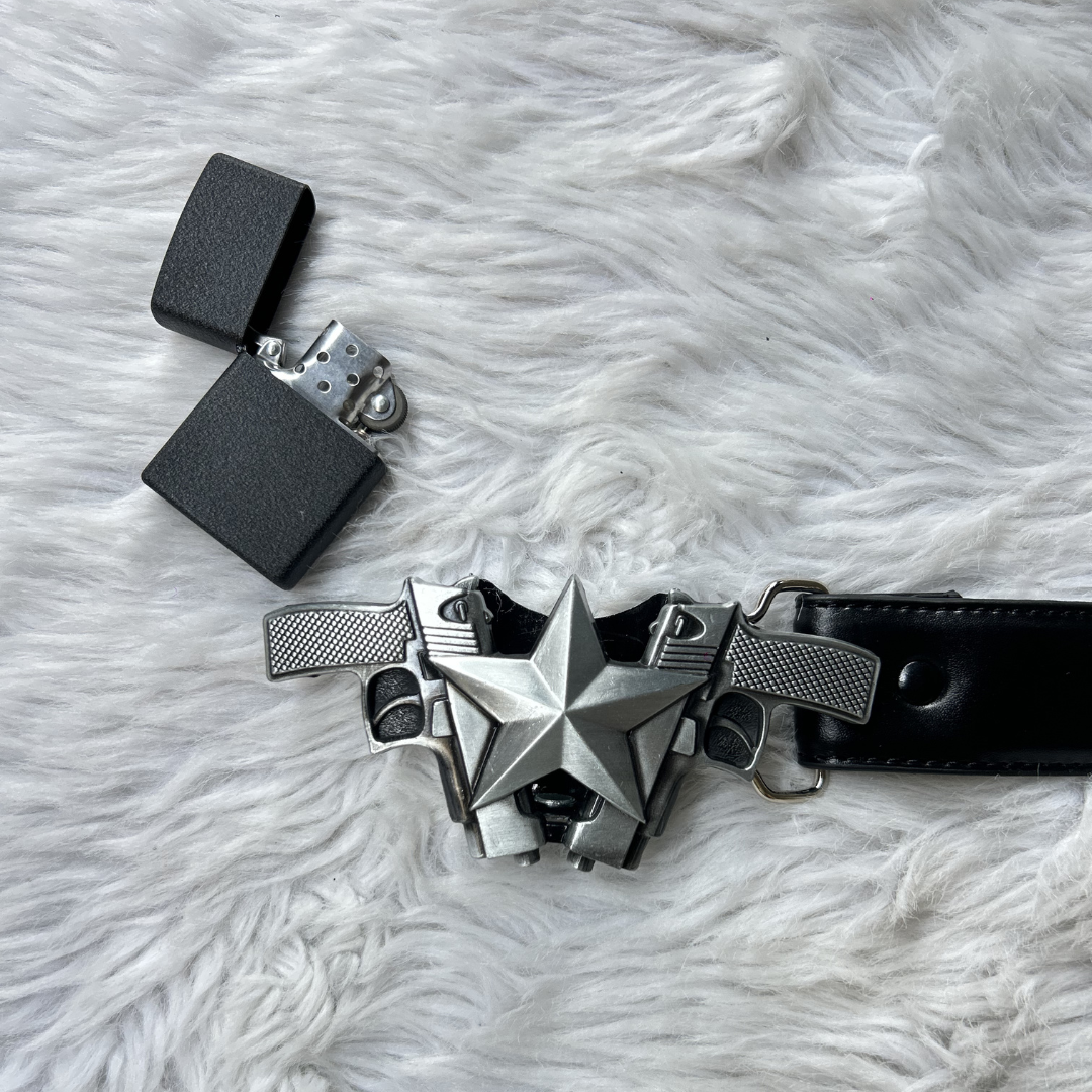 Gun Star Lighter Belt