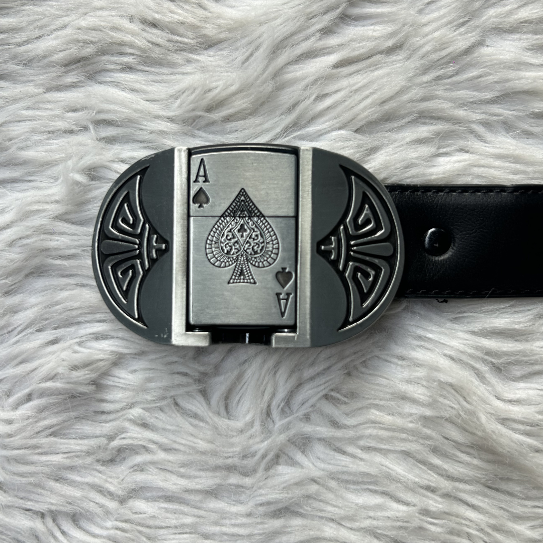 Ace Gambler Lighter Belt